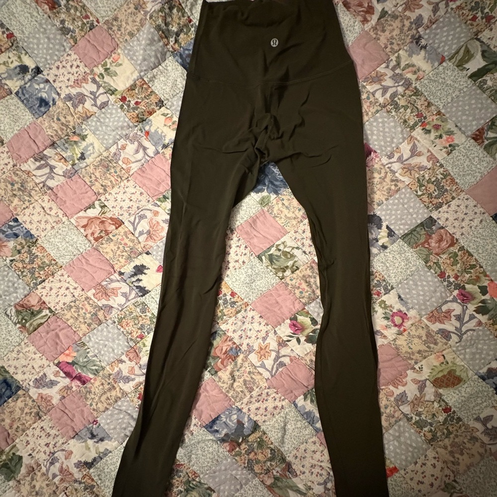 High-Waisted Black Leggings